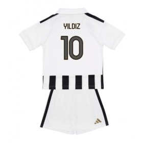 Juventus Kenan Yildiz #10 Hjemme skjorte til barn 2026-27 Kortermet (+ korte bukser)
